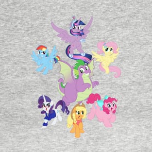 FHS Mane Six and Spike T-Shirt